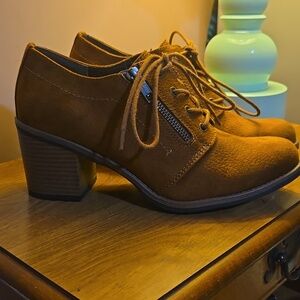 White Mountain Suede Booties